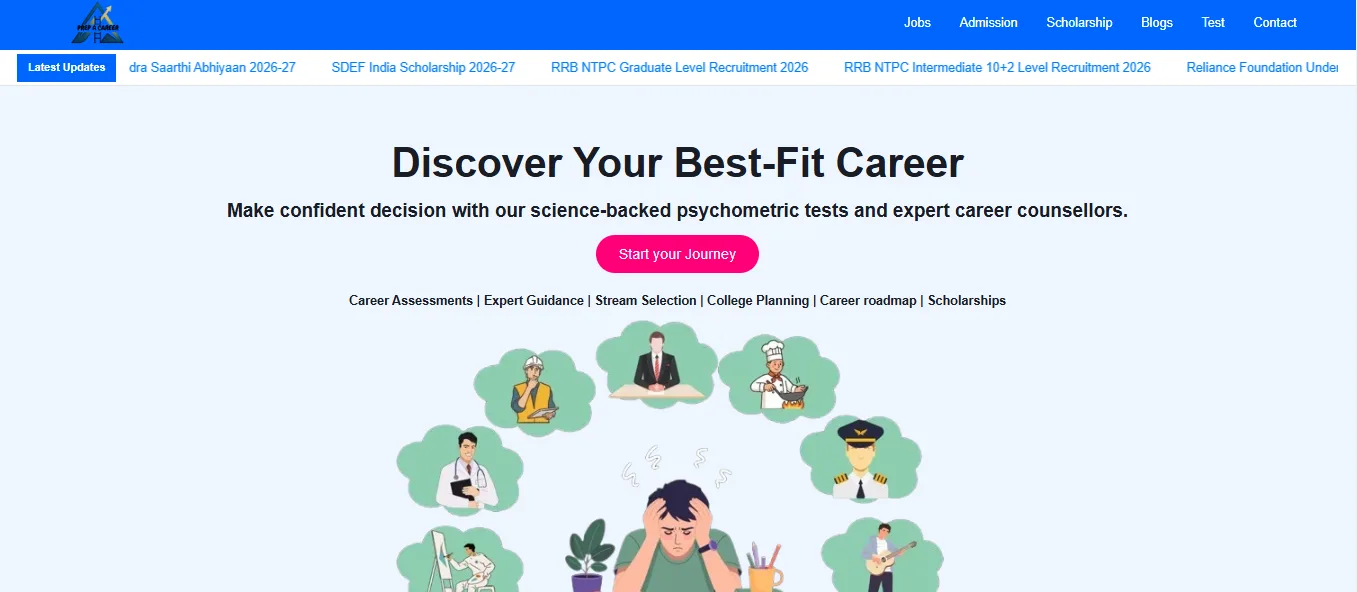 PrepaCareer — Career Guidance & Education Platform